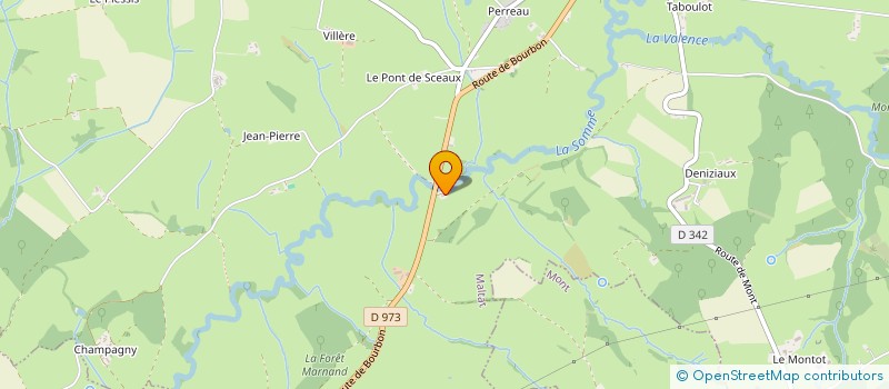 localisation de l'entreprise SCI ALYMENTHE  MALTAT