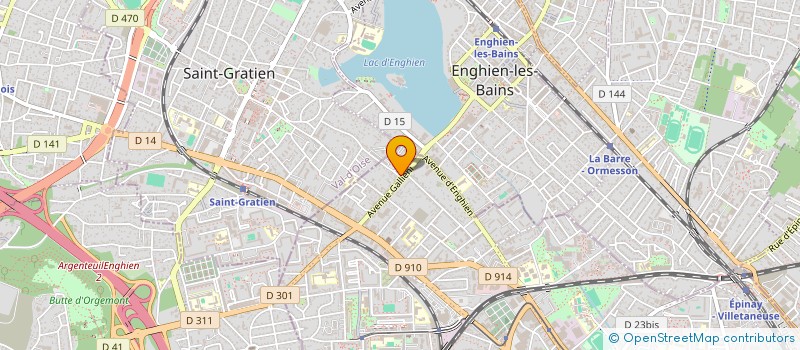 localisation de l'entreprise SCI ALYNOPHA  OSNY