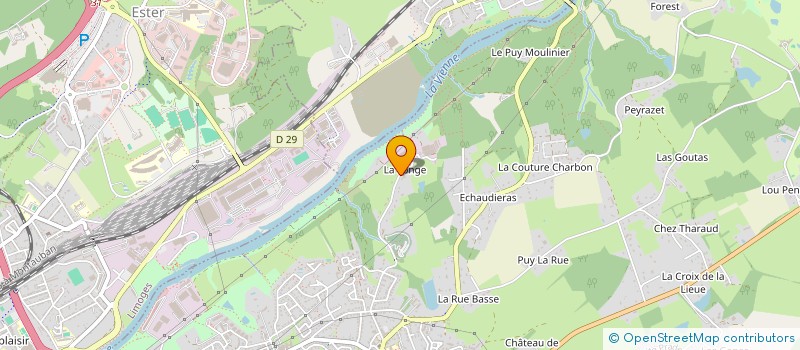 localisation de l'entreprise SCI ALYSSE à PANAZOL