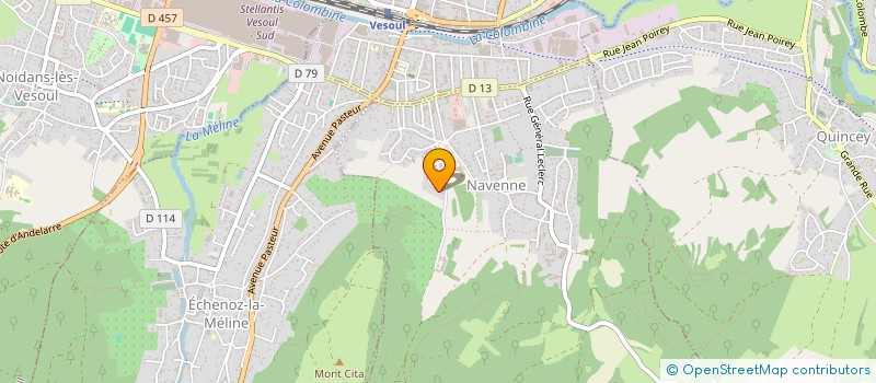 localisation de l'entreprise SCI ALYTIK  NAVENNE