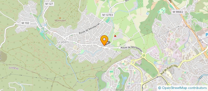 localisation de l'entreprise SCI ALYTIQUE  GRABELS