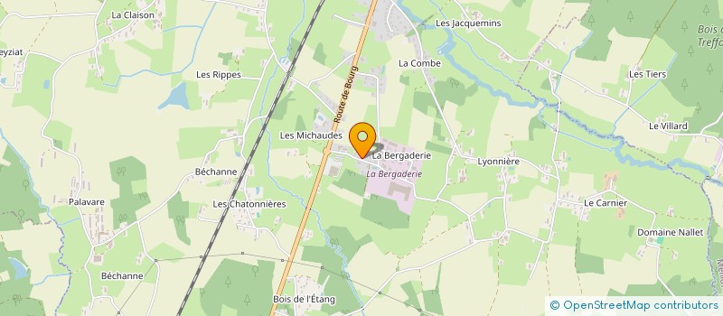 localisation de l'entreprise SCI ALZO  SAINT-ETIENNE-DU-BOIS