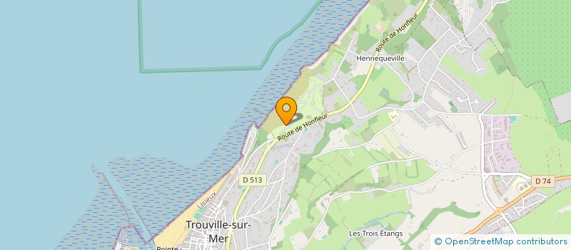 localisation de l'entreprise SCI AM à TROUVILLE-SUR-MER