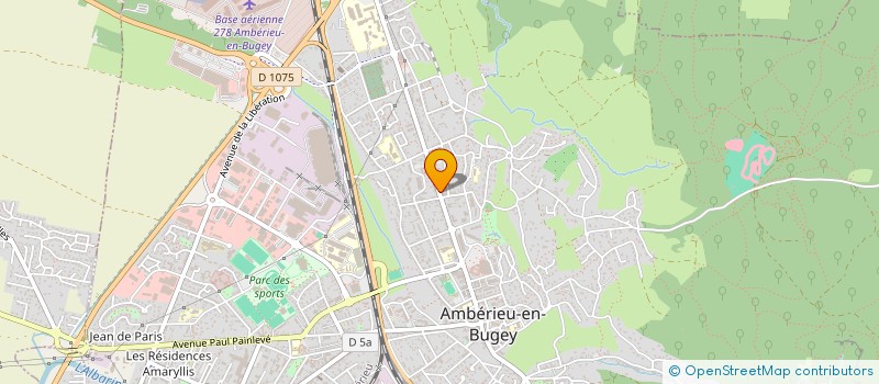 localisation de l'entreprise SCI AM  AMBERIEU-EN-BUGEY