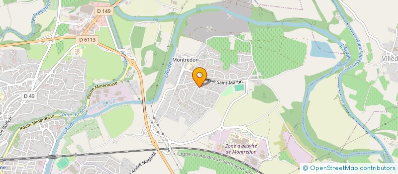 localisation de l'entreprise SCI AM à CARCASSONNE