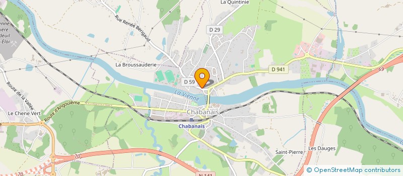 localisation de l'entreprise SCI AM à PRESSIGNAC