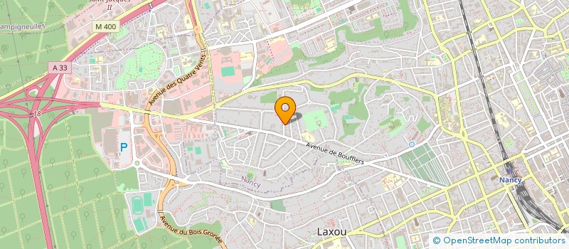 localisation de l'entreprise SCI AM & CO  NANCY