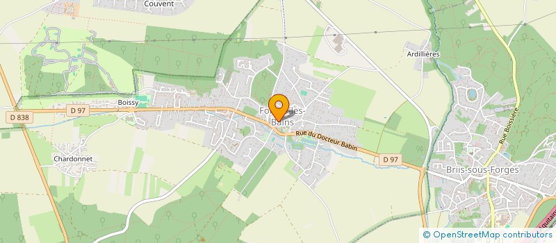 localisation de l'entreprise SCI AM FORGES  FORGES-LES-BAINS