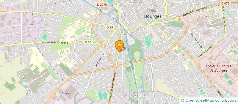 localisation de l'entreprise SCI AM IMMO 18  BOURGES