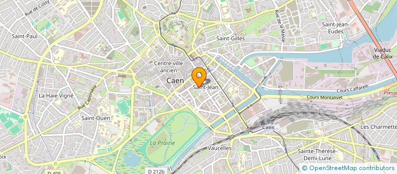 localisation de l'entreprise SCI AM INVEST à CAEN