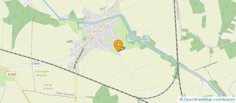 localisation de l'entreprise SCI AM INVEST  SAINT-QUENTIN