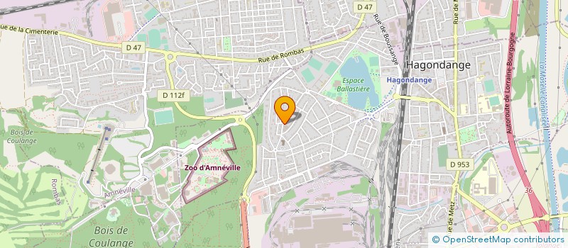 localisation de l'entreprise SCI AM INVESTISSEMENTS à HAGONDANGE