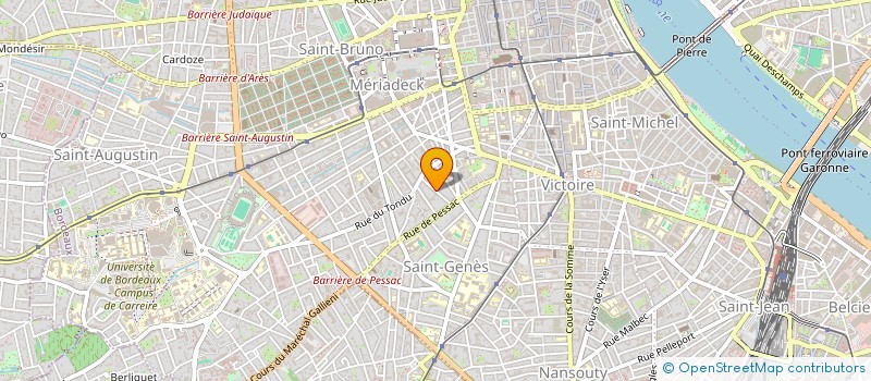 localisation de l'entreprise SCI AM PATRIMOINE  BORDEAUX