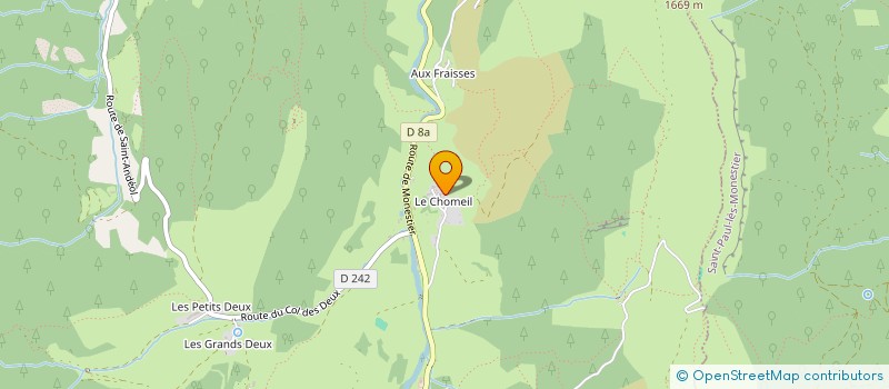 localisation de l'entreprise SCI AM SECONDE  GRESSE-EN-VERCORS