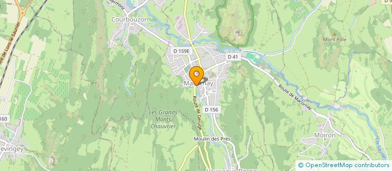 localisation de l'entreprise SCI AM22MA  MACORNAY