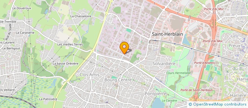 localisation de l'entreprise SCI AM24  SAINT-HERBLAIN