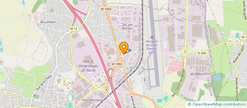 localisation de l'entreprise SCI AM3I  ANDREZIEUX-BOUTHEON