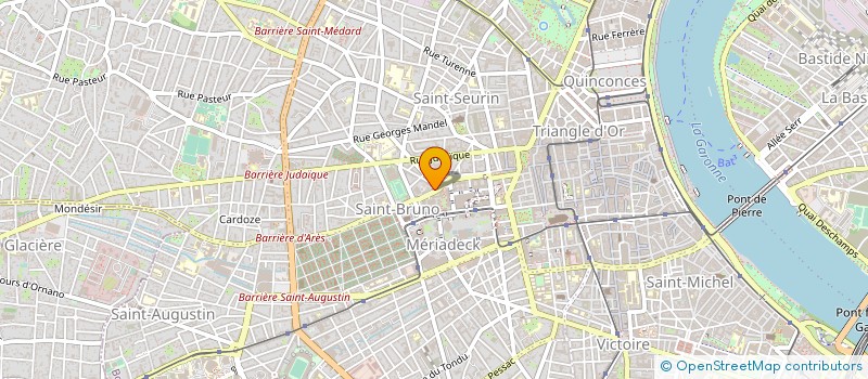 localisation de l'entreprise SCI AMA à BORDEAUX