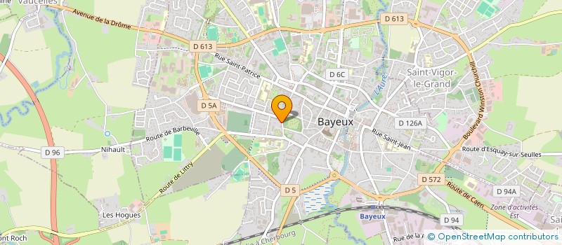 localisation de l'entreprise SCI AMA  BAYEUX