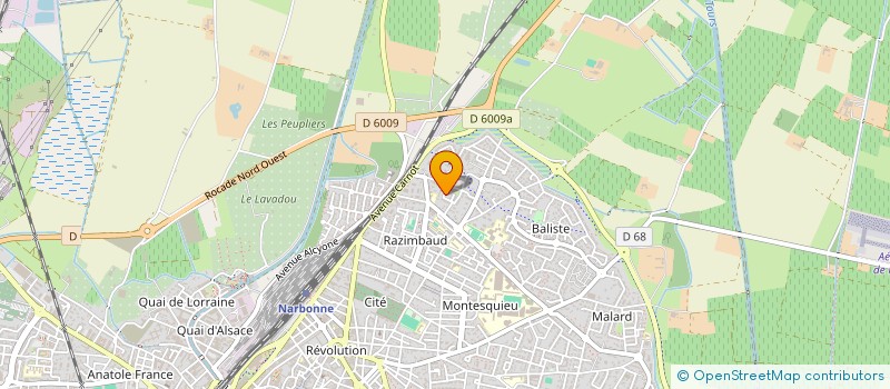 localisation de l'entreprise SCI AMA à NARBONNE