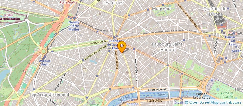 localisation de l'entreprise SCI AMA  PARIS