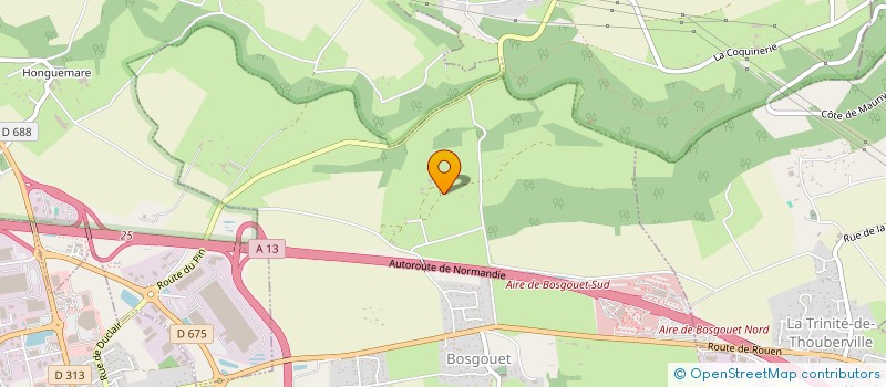 localisation de l'entreprise SCI AMA CHAVIGNY  BOSGOUET