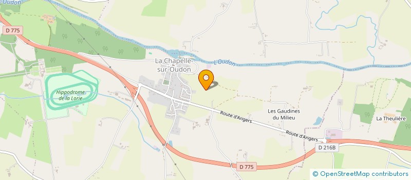 localisation de l'entreprise SCI AMAC à SEGRE-EN-ANJOU BLEU