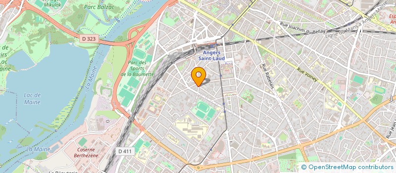 localisation de l'entreprise SCI AMACC IMMO à ANGERS
