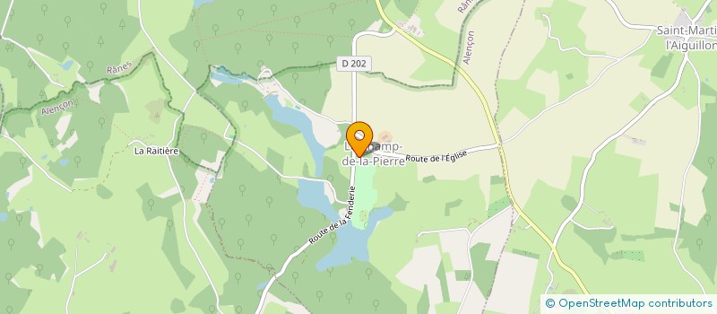 localisation de l'entreprise SCI AMACEB à LE CHAMP-DE-LA-PIERRE