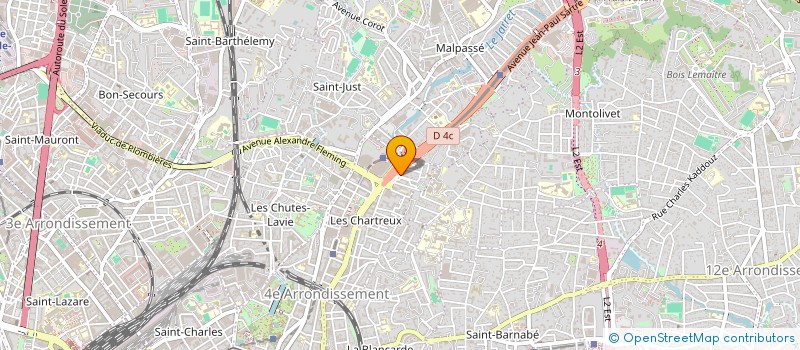 localisation de l'entreprise SCI AMAD à MARSEILLE