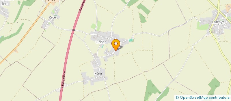 localisation de l'entreprise SCI AMADEG  OROER