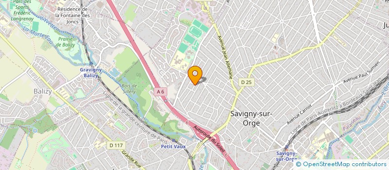 localisation de l'entreprise SCI AMADEUM à SAVIGNY-SUR-ORGE