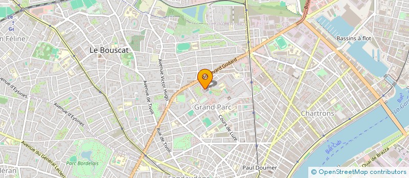 localisation de l'entreprise SCI AMADEUS 2  BORDEAUX