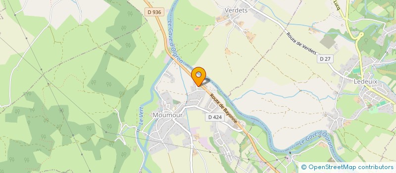localisation de l'entreprise SCI AMADEUS  MOUMOUR