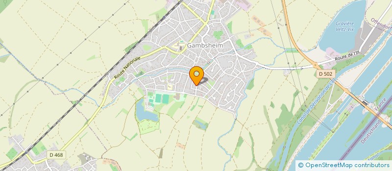 localisation de l'entreprise SCI AMADI  GAMBSHEIM