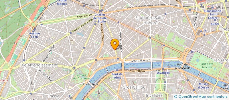 localisation de l'entreprise SCI AMADOM  PARIS