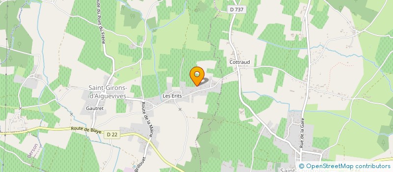 localisation de l'entreprise SCI AMAECC  SAINT-GIRONS-D'AIGUEVIVES