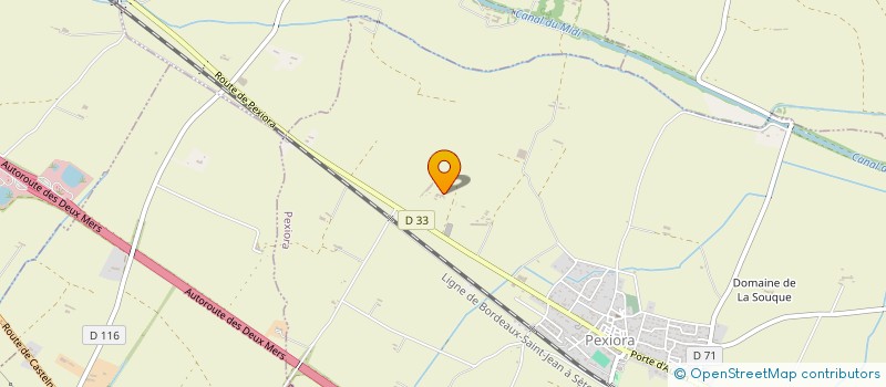 localisation de l'entreprise SCI AMAIA  PEXIORA