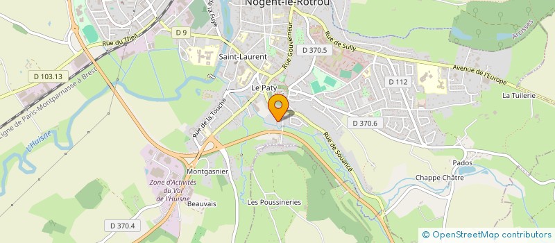 localisation de l'entreprise SCI AMAIZINGRACE à NOGENT-LE-ROTROU