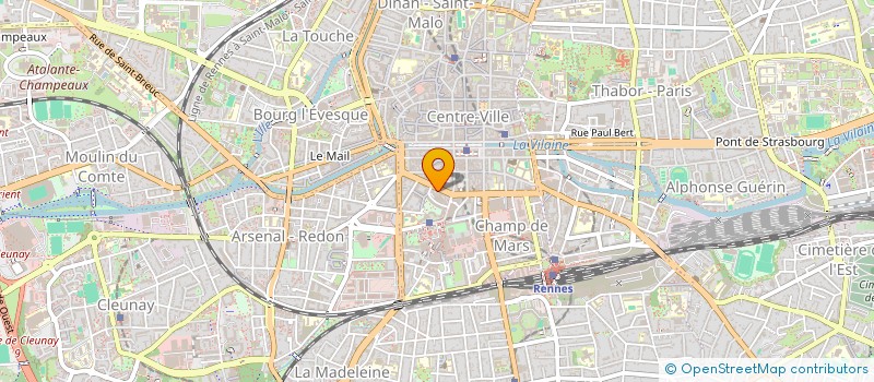localisation de l'entreprise SCI AMAK LIBERTE  RENNES