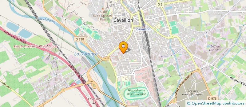 localisation de l'entreprise SCI AMAKEV  CAVAILLON