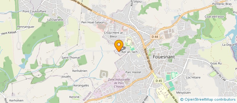 localisation de l'entreprise SCI AMAL  PLEUVEN