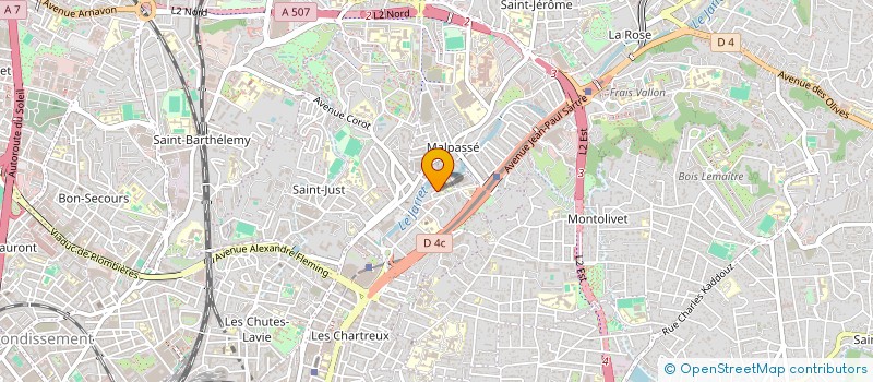 localisation de l'entreprise SCI AMALFITANO à MARSEILLE