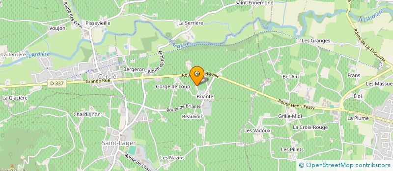 localisation de l'entreprise SCI AMALGAM  SAINT-LAGER