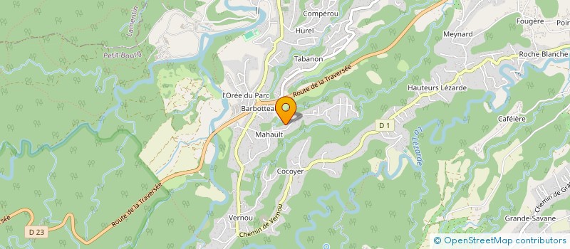 localisation de l'entreprise SCI AMALI IMMO à PETIT-BOURG