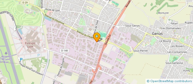 localisation de l'entreprise SCI AMALIA  CHASSIEU