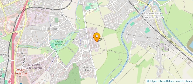 localisation de l'entreprise SCI AMALIA  HEILLECOURT