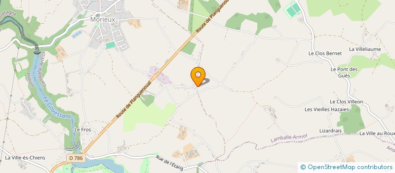 localisation de l'entreprise SCI AMALILE  LAMBALLE-ARMOR