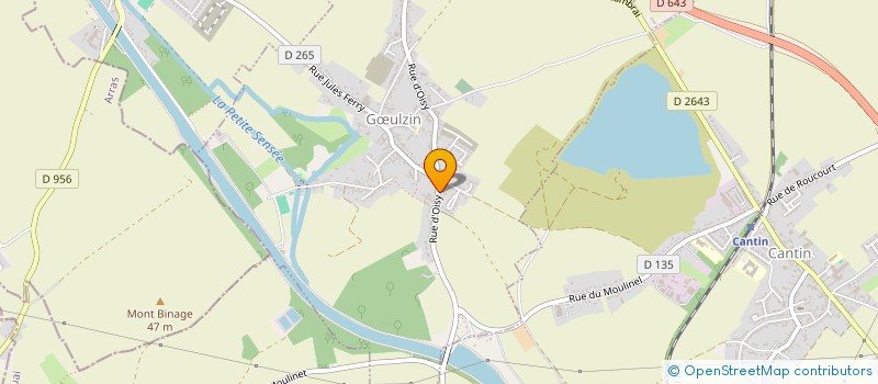 localisation de l'entreprise SCI AMALISE  GULZIN