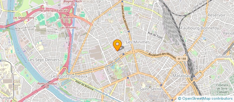 localisation de l'entreprise SCI AMALOG IMMO à TOULOUSE